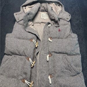 Jack Wills Puffer Vest Medium with Hood